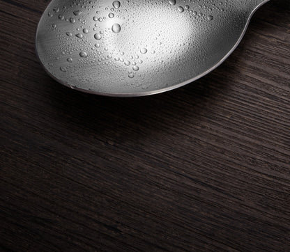 Stainless Steel Hot Pot Tray Spoon Kitchen Soup Spoon Pad Rack Holer Colander Hotel Self-service Rice Spoon Shelving Tray Storage Tray