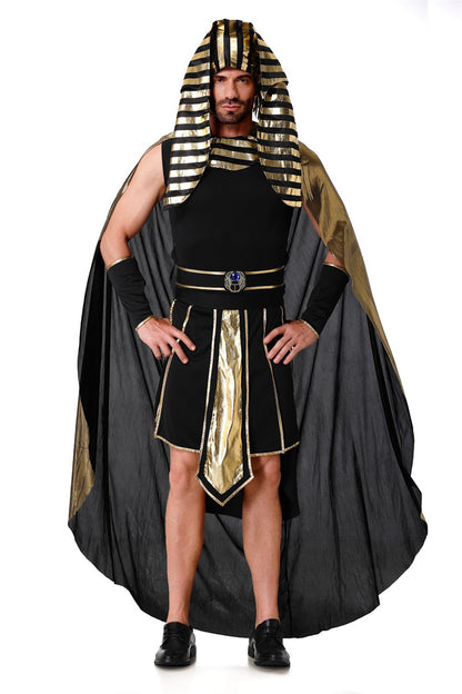 Adult Couple Cleopatra Goddess Pharaoh Masquerade Party Clothes cosplay Halloween Costumes