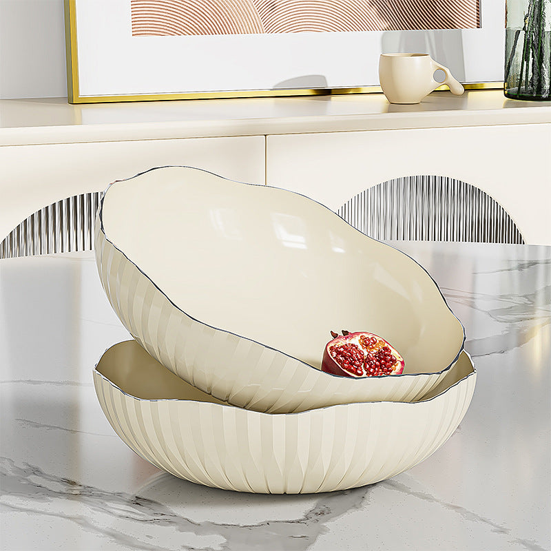 Transparent Fruit Plate, Household Plate, Living Room Display Plate, Transparent Fruit Plate, Ktv Candy and Snack Display Plate, Festive Plate