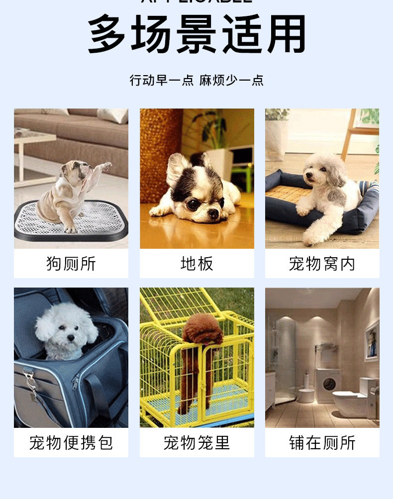 Dog Diaper Pad, Pet Diaper, Thick Deodorizing Disposable Absorbent Pad, Diaper Pad, Thickened Dog Diaper Pad