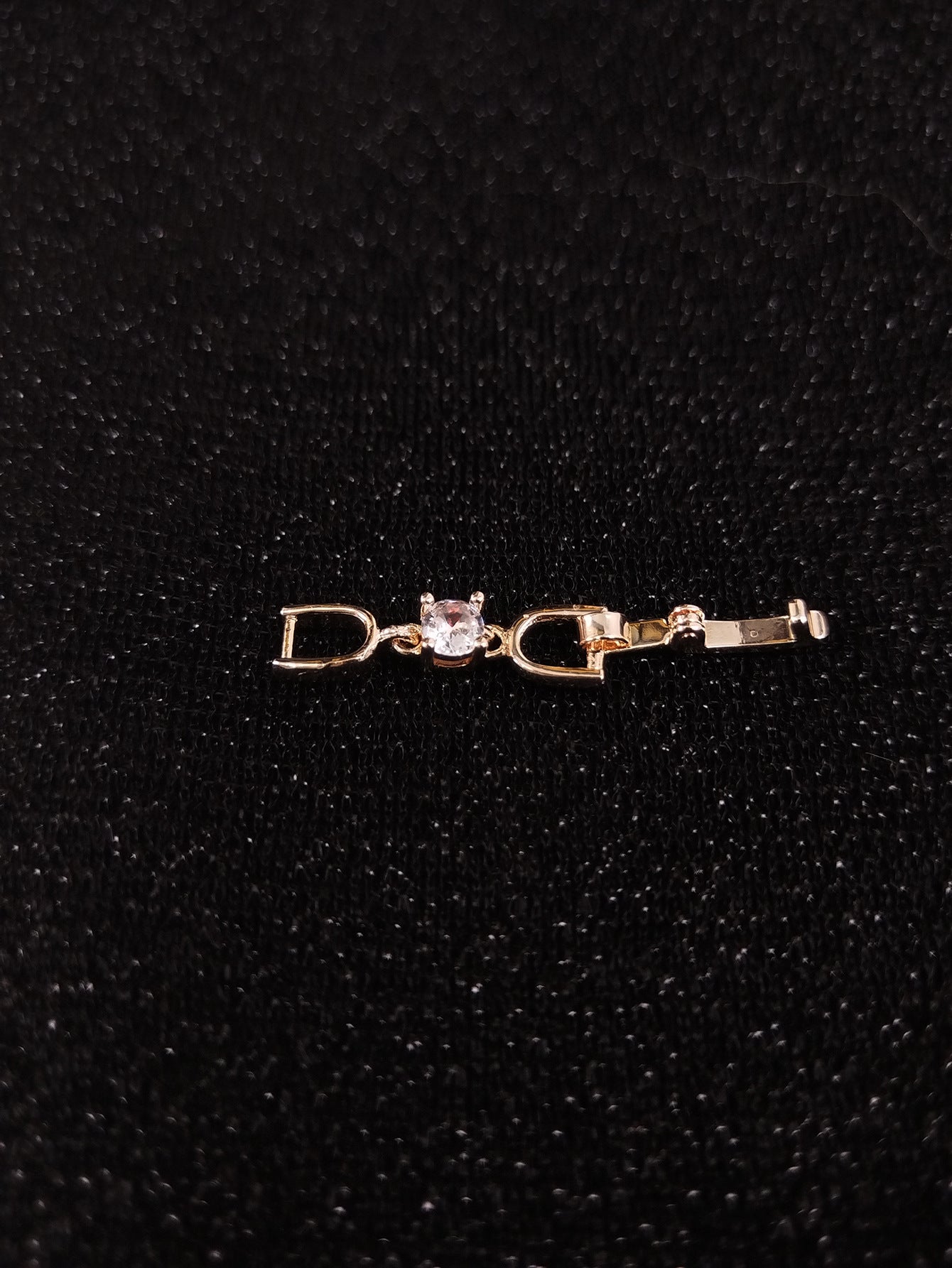 Joker bracelet necklace extended chain plated real platinum zircon 3cm lengthened first jewelry button accessories factory outlet