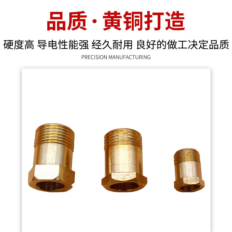 Welding Machine Quick Connector Dkj25-35-50-70 Square All-Copper European Quick-Plug Welding Head Cable Connector