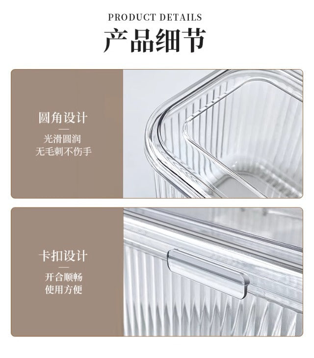 Acrylic Storage Box Jewelry Drawer Bracelet Storage Crystal Necklace Multi-lattice Jewelry Box Portable Anti-oxidation Bracelet