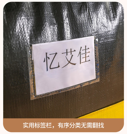 Large Capacity Moving Packing Thickened Storage Artifact Bag Luggage Clothes Fit Bag Snakeskin Bag Waterproof Quilt