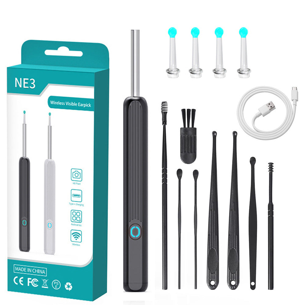 Visual ear pick cross-border special new NE3pro wireless smart ear pick endoscope ear pick visual ear pick