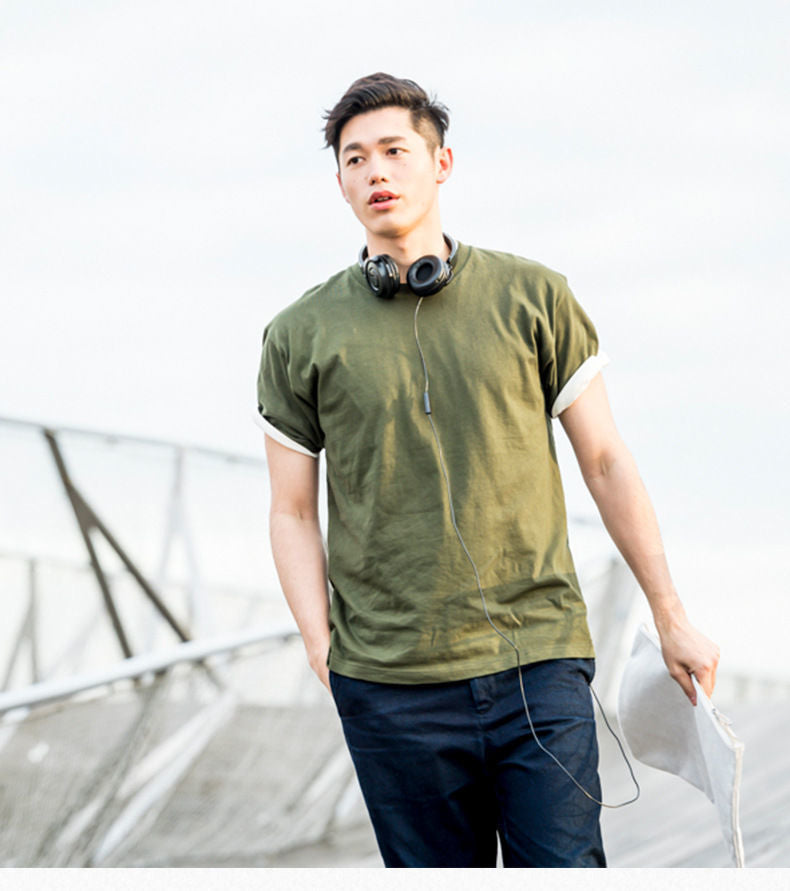 Printstar/product up to 190g 085 cotton Japan tide brand T-shirt solid color crew neck T-shirt thick trend