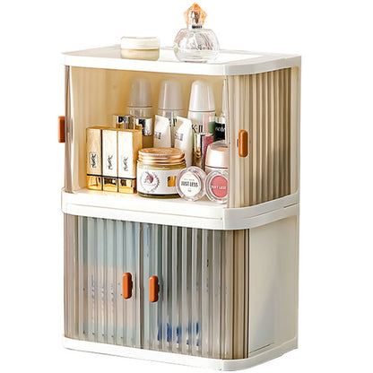 Yeya Simple and Creative Desktop Organizing Cosmetics Storage Box Living Room Entrance Desk Can Be Stacked with Makeup Storage