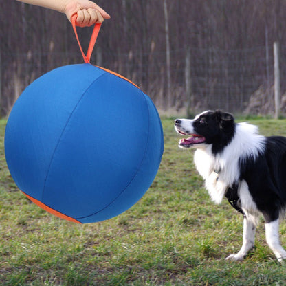 Cross-Border Sheep Horse Dog Herding Ball—Durable Solid Color Polyester Inflatable Training and Exercise Toy Pet Game Ball