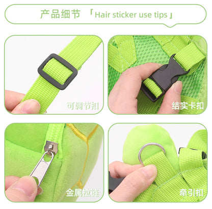 New Pet Dog Backpack Cute small size Lightweight Small Body Pet Bag Adjustable Backpack for Dog Small Schoolbag