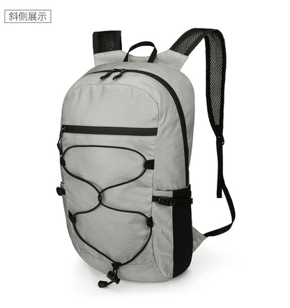Cross-Border Outdoor Folding Backpack Waterproof Mountaineering Bag Backpack Folding Bag Outdoor Large Capacity Travel Backpack