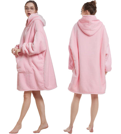 Amazon Hot Selling Autumn and Winter Flannel Double Layer Pajamas fleece-lined Warm Long Sleeve plus size Pet Bag Home Clothes