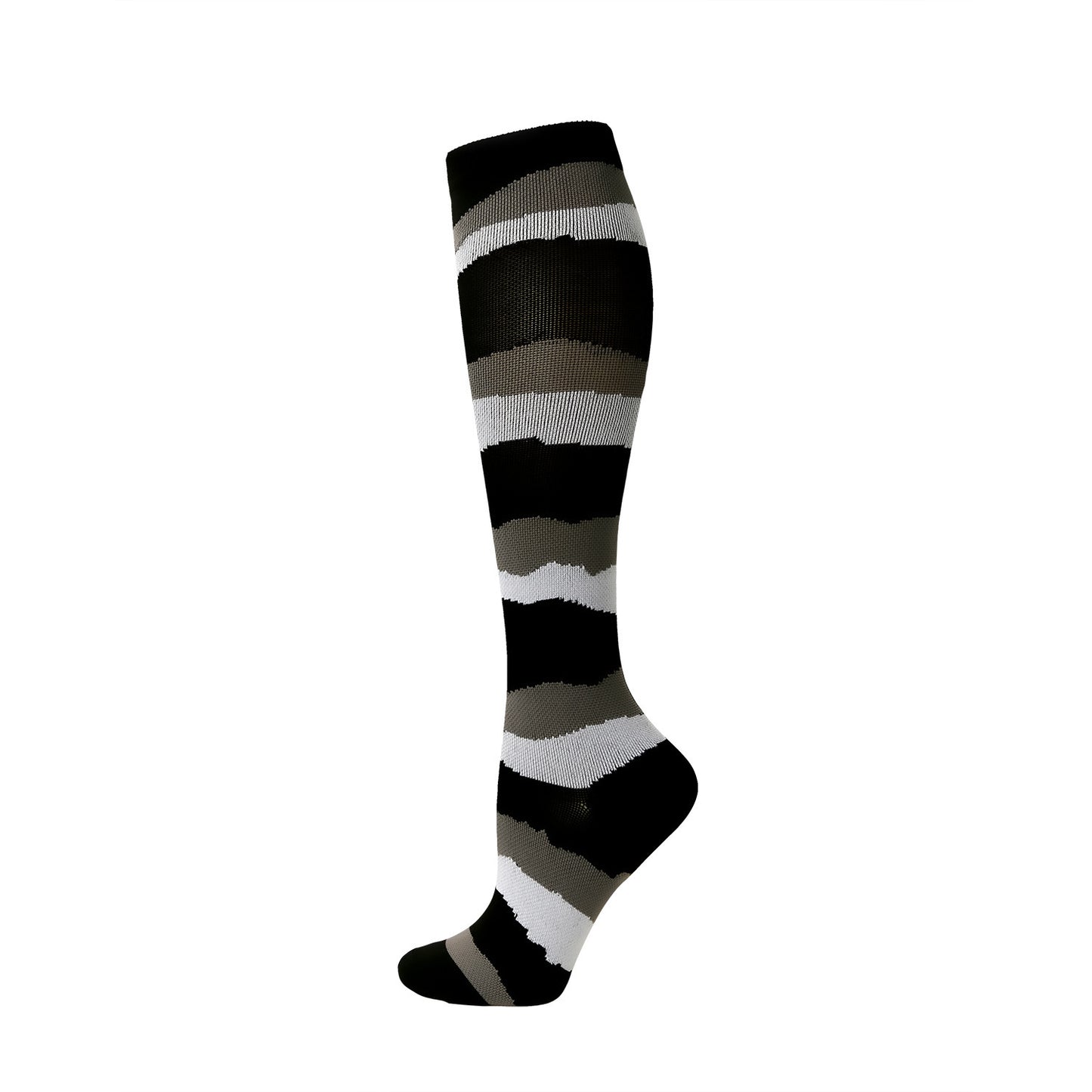 Cross-border calf compression socks sports stockings Amazon compression socks European and American pressure calf socks riding thin leg socks