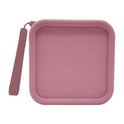 Large-Capacity Lightweight Data Cable Power Bank Storage Creative Makeup Bag Silicone Travel Storage Bag Toiletries