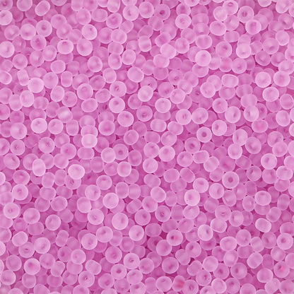 High quality domestic transparent frosted rice beads loose beads handmade DIY bracelet necklace accessories material factory direct sales