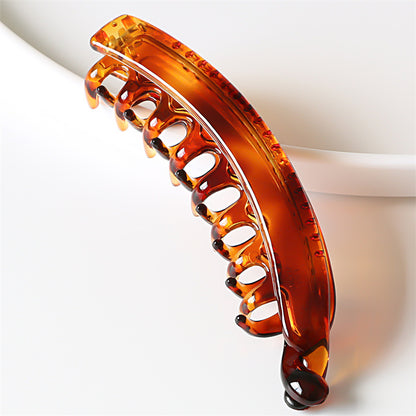 13cm Large Banana Clip Simple Vertical Hair Clip Elegant Hair Clip Ponytail Clip Back of the Head Grabber Wholesale