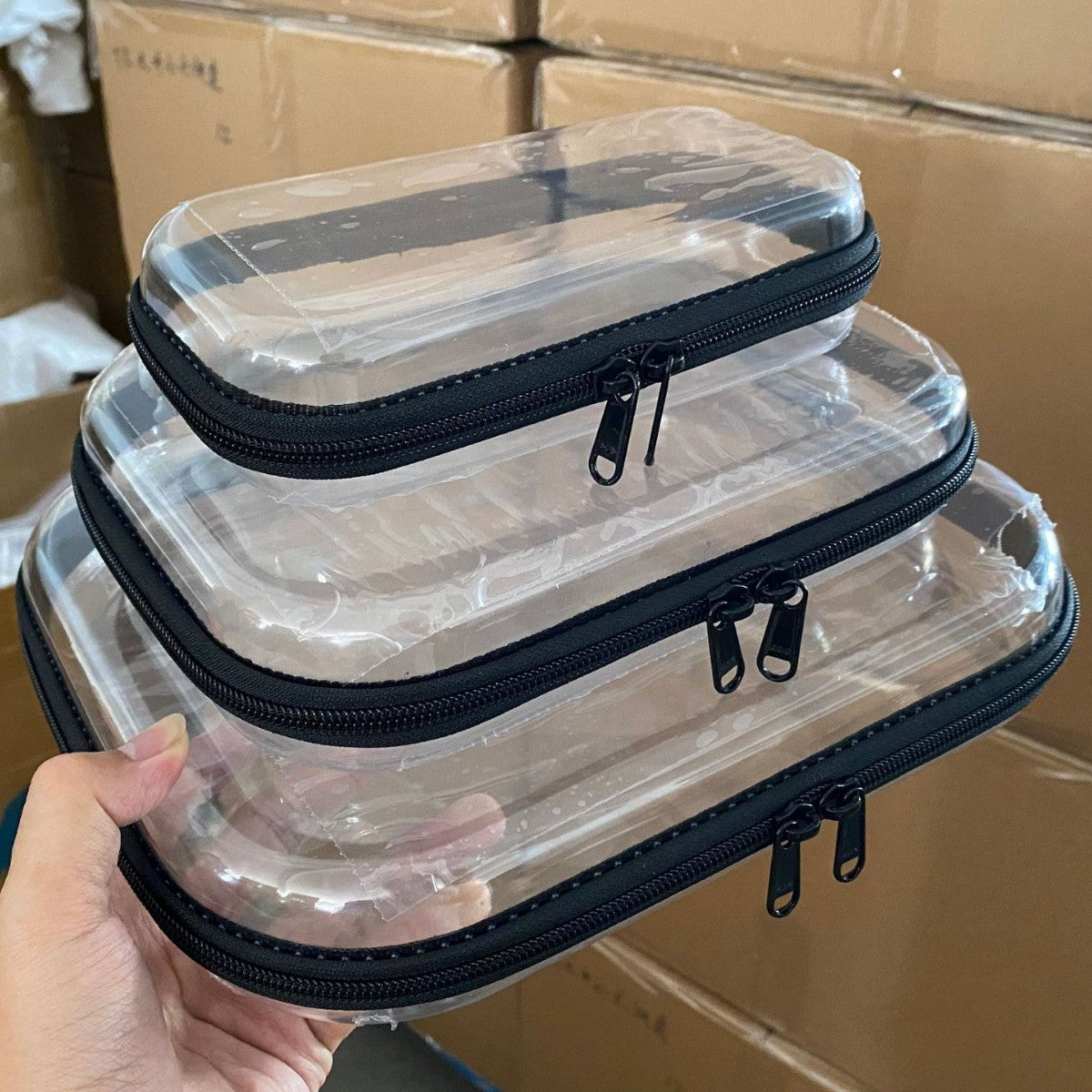Popular Pet Storage Box, Large-Capacity Travel Storage Bag, Multi-Purpose Three-Piece Set, Toiletry Bag, Cosmetics Storage Bag