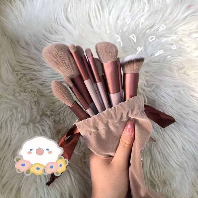 Makeup Brush suit High Sense 13 Set of Three Brush Super Soft Wool Eyeliner Brush Beauty Makeup Tools Makeup Brush Set Brush