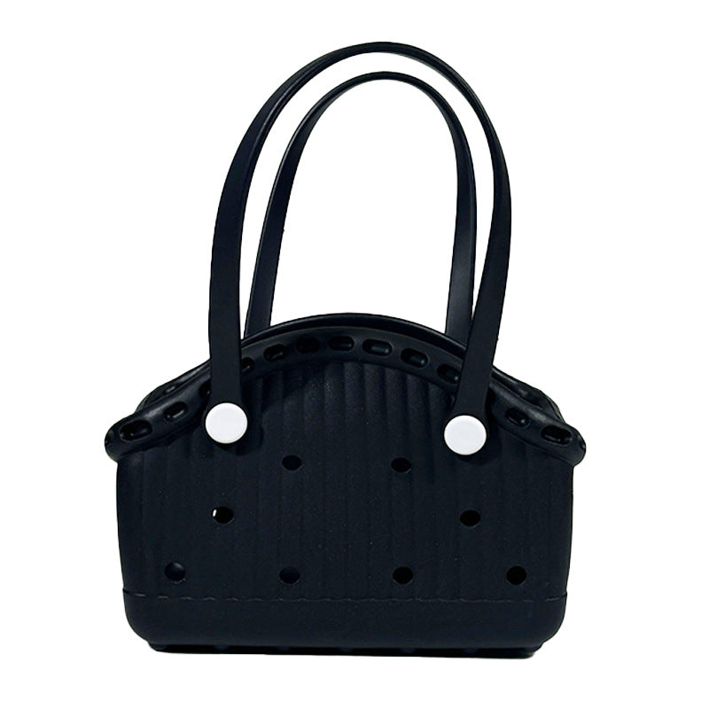 New Portable Eva Pet Bag Beach Bag Vegetable Basket Hole Bag Eva Printed Pet Car Storage Anti-Hole
