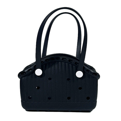New Portable Eva Pet Bag Beach Bag Vegetable Basket Hole Bag Eva Printed Pet Car Storage Anti-Hole