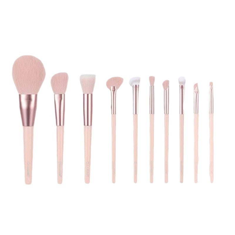 Clear sky 10 makeup brush suit powder eye shadow foundation brush nose shadow lip brush vignetting brush makeup tools wholesale