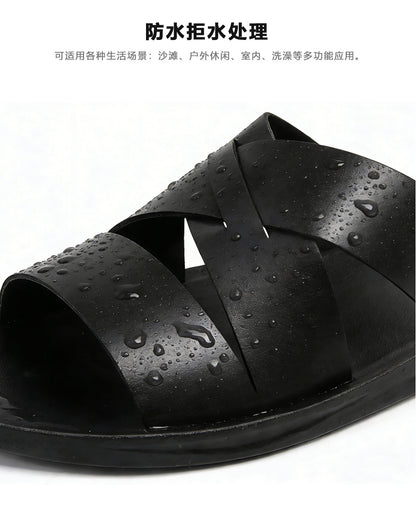 Men's New Style Summer Fashion Soft-Soled Non-Slip Sandals, Cross-Border Large Size Slippers, Wear-Resistant, European Sizes 39-47