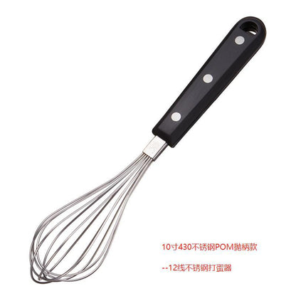 Factory spot supply manual egg beater stainless steel silicone egg beater hand mixer silicone egg beater