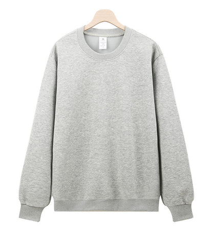 Cross-Border Heavy Sweatshirt with Logo Printed on It, Group Annual Meeting Cultural Shirt, Advertising Shirt Design, Velvet Round Neck Sweatshirt, Work Clothes