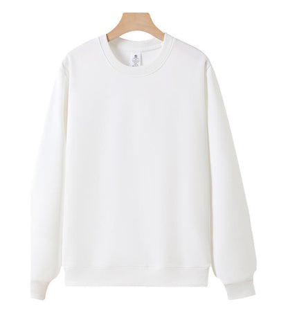 Cross-Border Heavy Sweatshirt with Logo Printed on It, Group Annual Meeting Cultural Shirt, Advertising Shirt Design, Velvet Round Neck Sweatshirt, Work Clothes