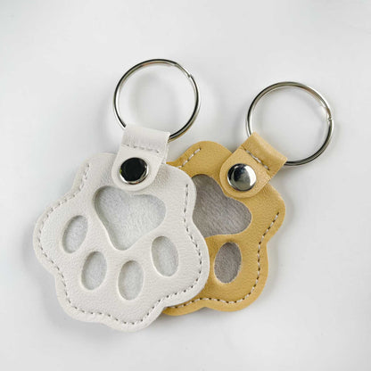 New Pet Hair Storage Bag, Dog Paw Keychain Pendant, Cat and Dog Hair Storage Keychain