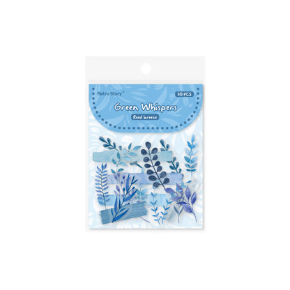 Retrostory Qingxu Series Pet Stickers with Branches and Leaves Growth Theme 30 Pieces into 6 Creative Handbook Decoration Stickers