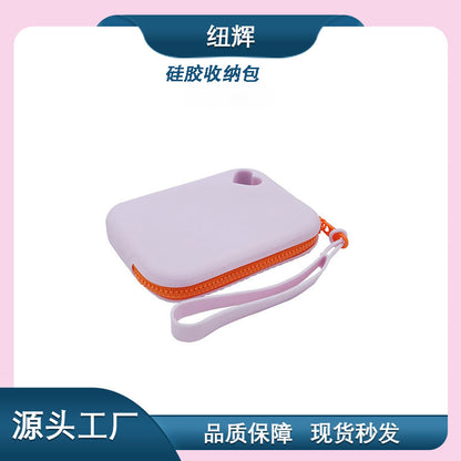 Multi-purpose new silicone storage bag portable key waterproof and dustproof bag data storage bag pet snack bag