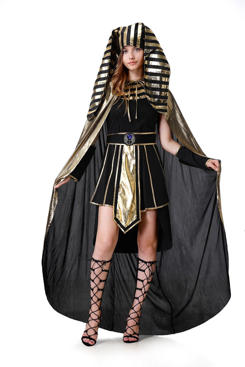 Adult Couple Cleopatra Goddess Pharaoh Masquerade Party Clothes cosplay Halloween Costumes