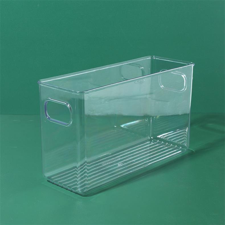 Storage box with lid storage box transparent acrylic kitchen cosmetics sundries station snacks toys clothes books