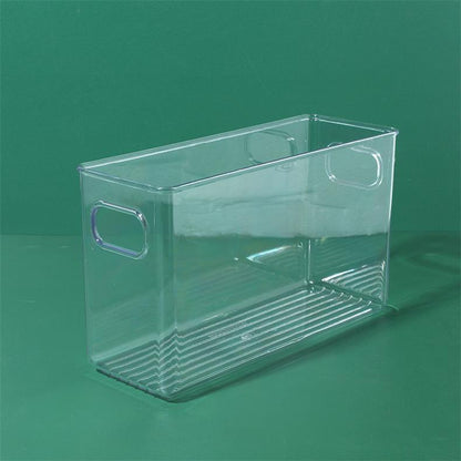 Storage box with lid storage box transparent acrylic kitchen cosmetics sundries station snacks toys clothes books
