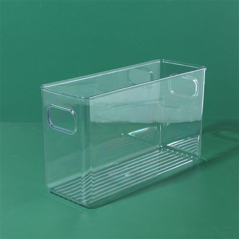 Food-Grade Storage Box, Acrylic Refrigerator Storage, Desktop Book Storage Box, Student Dormitory Sundries, Facial Mask Organization