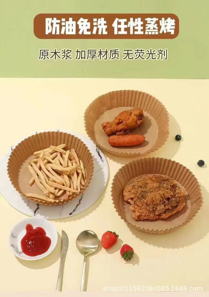 Baking Paper Air Fryer Oil Waterproof Special Paper Household Food Grade Air Fryer Special Paper in stock