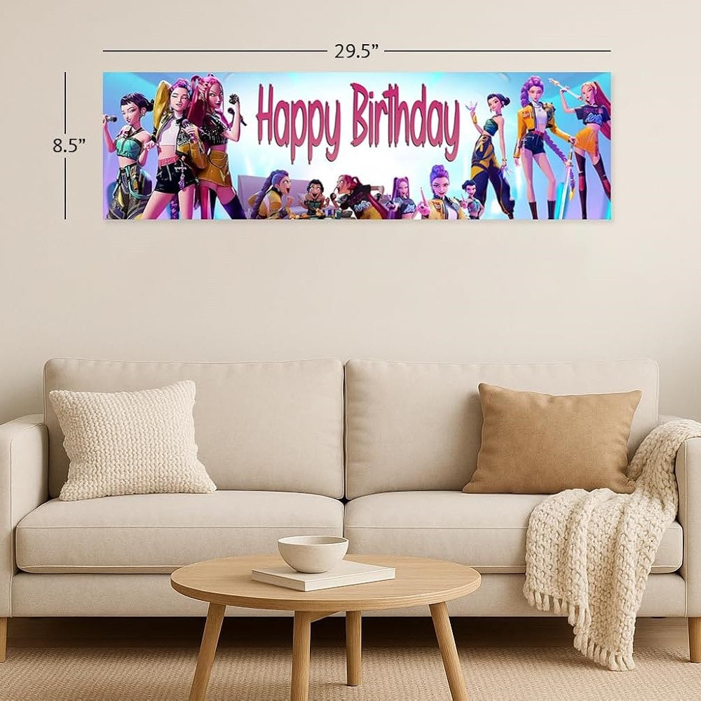 Amazon's New Pop Hunter Witch Group Theme Birthday Party Supplies Set Paper Plate Tissue Tablecloth Decoration