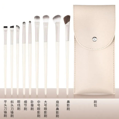 8 Makeup Brush Set Portable Soft Hair Powder Concealer Eye Shadow Blush Foundation Brush Full Set Beauty Tools