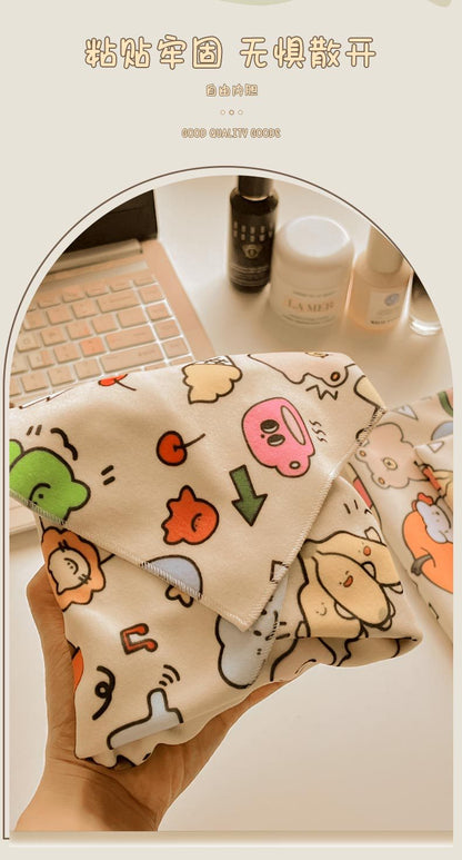 P person makeup bag hundred patch cloth camera liner wrapping machine magic cloth photography lens storage folding cloth self-adhesive cloth