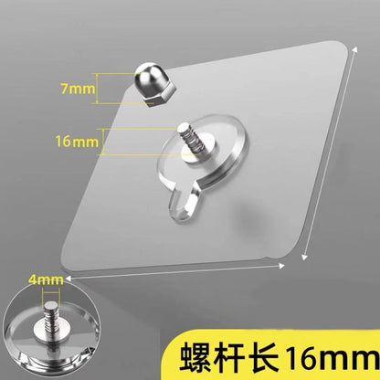 Popular Foreign Trade Traceless Adhesive Hooks, No-Drill Hooks for Hanging Picture Frames, Tiles, Wall Nails, Wall-Mounted Adhesive Hooks, No-Nail Screws