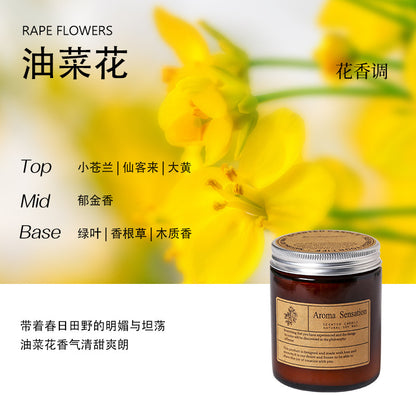 Cross-Border Smokeless Aromatherapy Candles, Souvenirs, Handmade Soy Wax Candle Cup Gift Boxes, High-End Home Fragrance Decorations