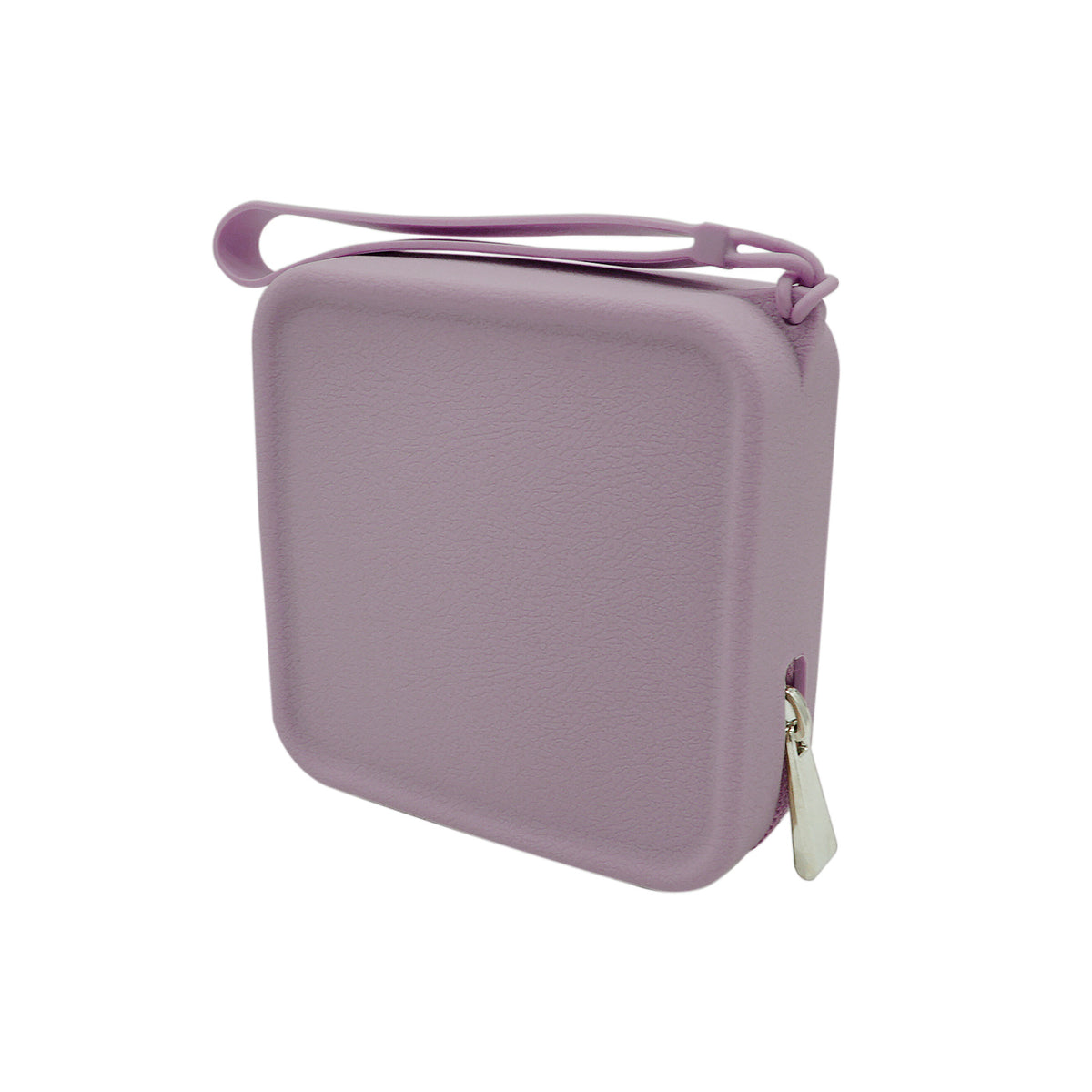 Square Silicone Makeup Storage Box Coin Purse Light Luxury Storage Multi-Purpose Small Closed Portable Storage Bag