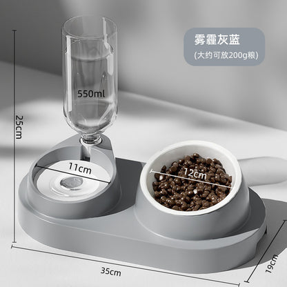 Cat Bowl, Double Bowl, Automatic Water Dispenser, Dog Bowl, Dog Food Bowl, Teddy Food Bowl, Pet Water Bowl, Ceramic Dog Bowl, Cat Supplies
