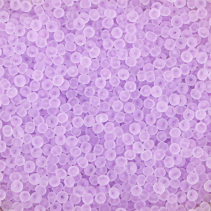 High quality domestic transparent frosted rice beads loose beads handmade DIY bracelet necklace accessories material factory direct sales