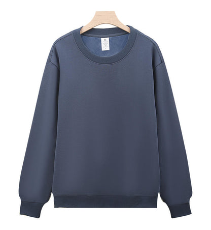 Cross-Border Heavy Sweatshirt with Logo Printed on It, Group Annual Meeting Cultural Shirt, Advertising Shirt Design, Velvet Round Neck Sweatshirt, Work Clothes