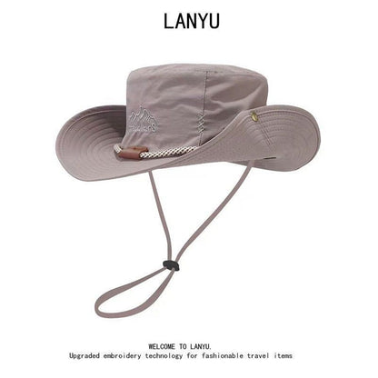 Fishing hat men's sun protection sun hat mountaineering hat men's summer UV protection sun hat summer fisherman hat