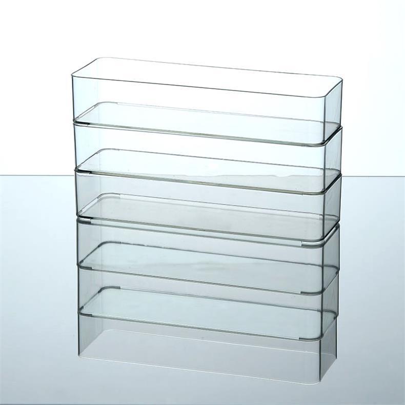 Food-Grade Storage Box, Acrylic Refrigerator Storage, Desktop Book Storage Box, Student Dormitory Sundries, Facial Mask Organization