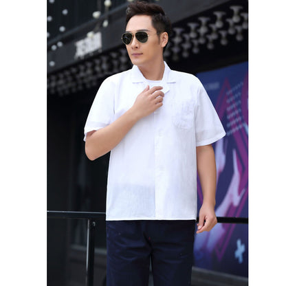 Work Clothes White Coat Doctor's Clothes Pharmacy Beauty Salon Food Factory Tooling Experimental Clothes Chef Long Sleeve White Coat