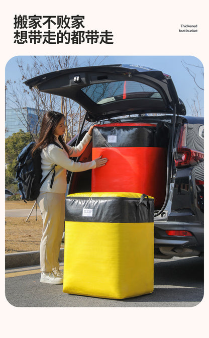 Large Capacity Moving Packing Thickened Storage Artifact Bag Luggage Clothes Fit Bag Snakeskin Bag Waterproof Quilt