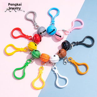 DIY handmade pendant material 4CM cm Christmas colorful cartoon pet bell large gift activity accessories